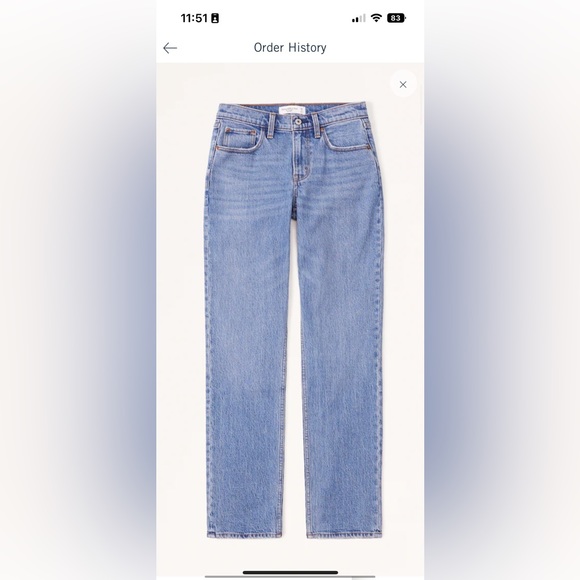 NWOT Abercrombie+Fitch Jeans - Picture 1 of 5
